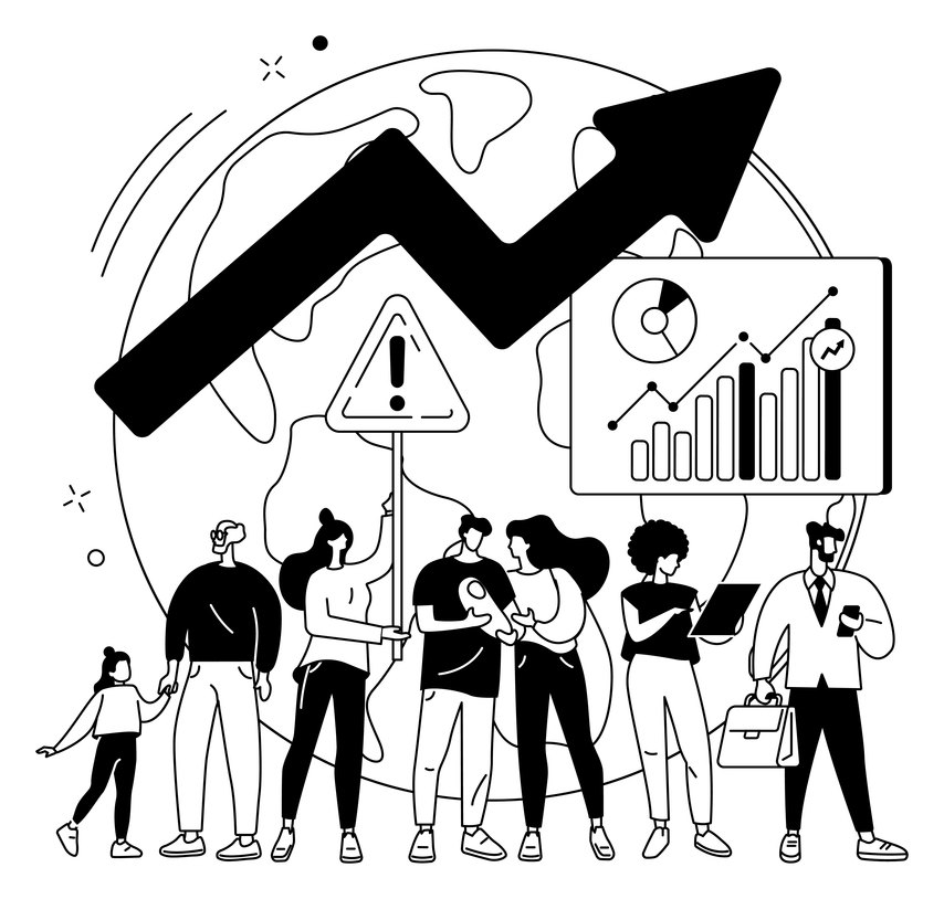 Illustration representing Tech4TIME's ambition to lead the digital frontier